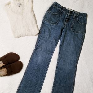 Gap bootcut low rise jeans
